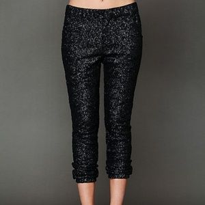 Free People Sequin Party Pant